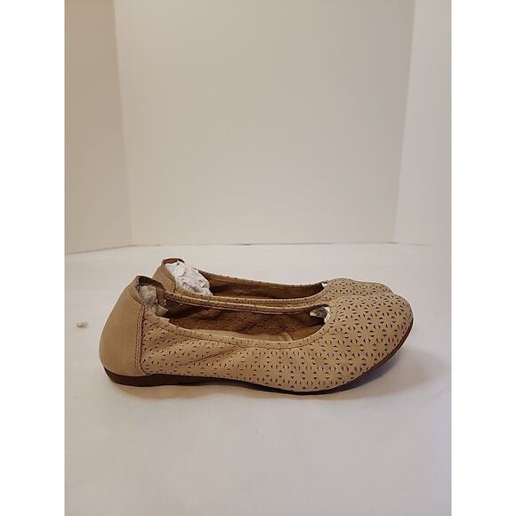 Sabrina's Ballet Flats Women's 40 9 Leather Beige - Picture 6 of 9